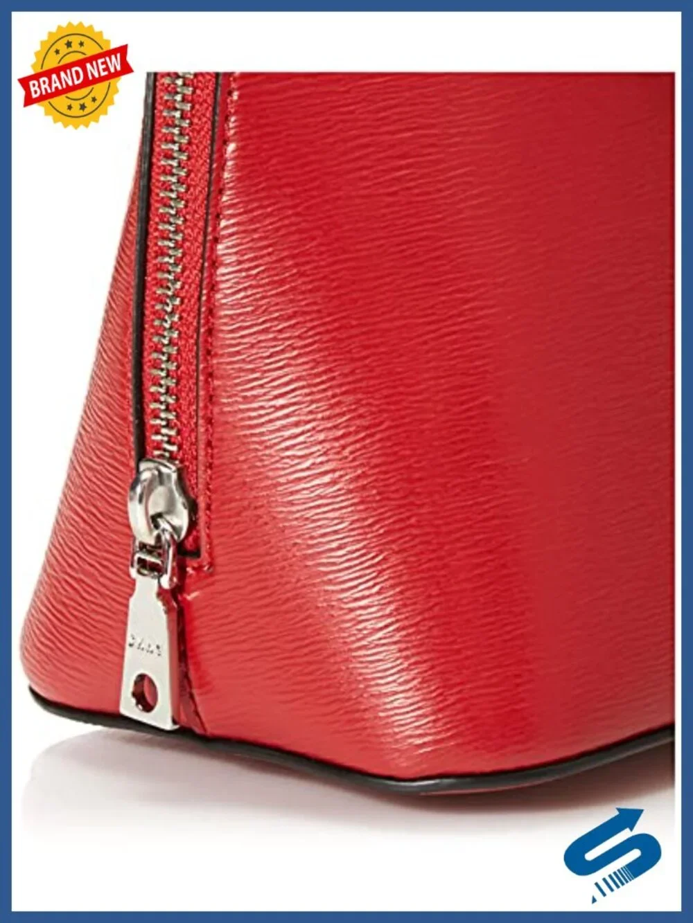 Faux Leather Satchel Handbag with Removable Straps Adjustable